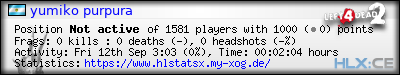 Copy & Paste the whole URL below in your forum signature forum sig image