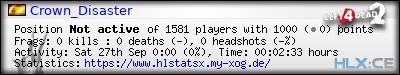 Copy & Paste the whole URL below in your forum signature forum sig image