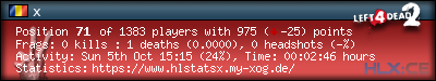 Copy & Paste the whole URL below in your forum signature forum sig image